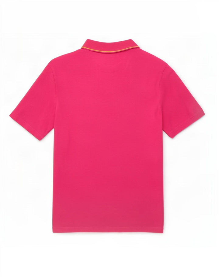 Camisa polo masculina Puma grande rosa