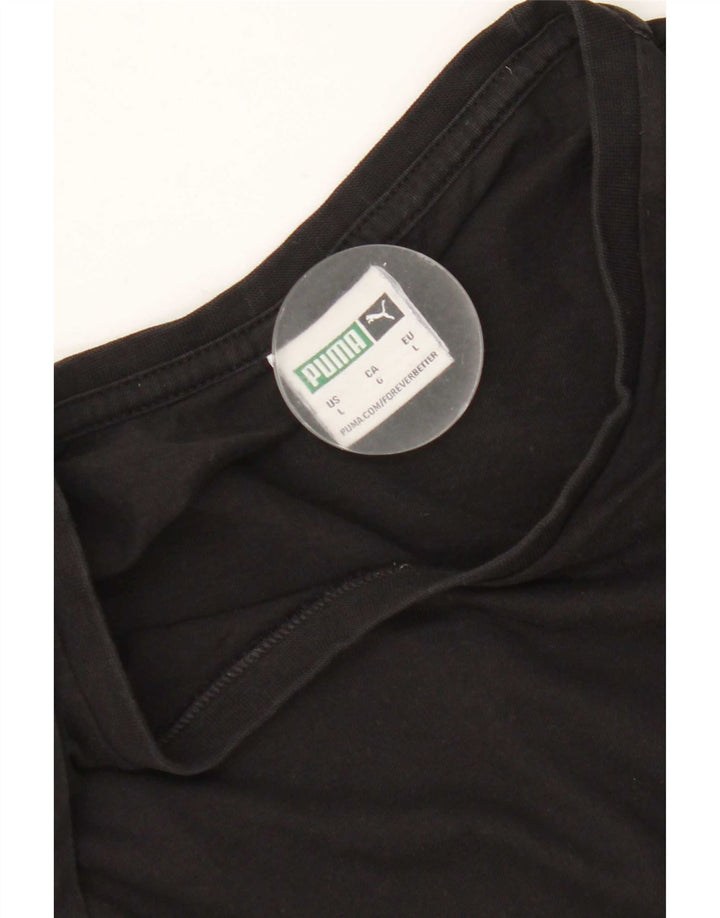 Camiseta masculina Puma grande preta