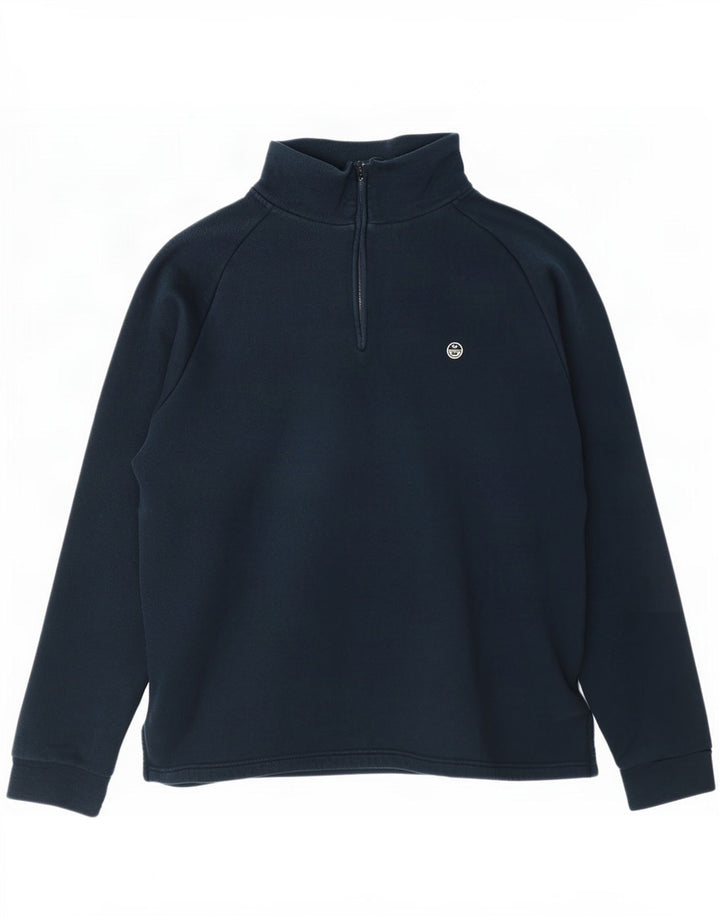 Moletom masculino North Sails com zíper e gola XL azul marinho algodão