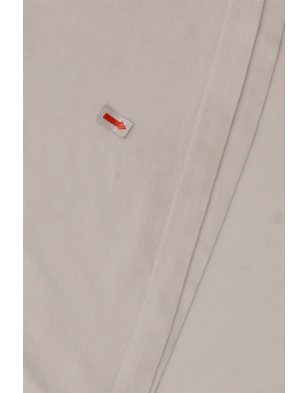 TOMMY HILFIGER Camiseta feminina cropped com estampa gráfica 13-14 anos Branco