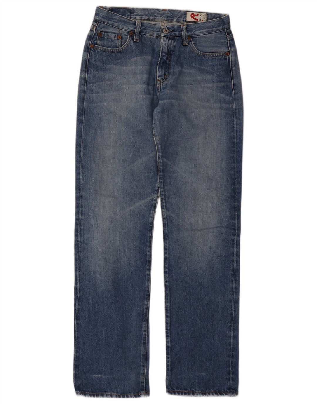 Replay Calça Jeans Reta Feminina W29 L32 Azul
