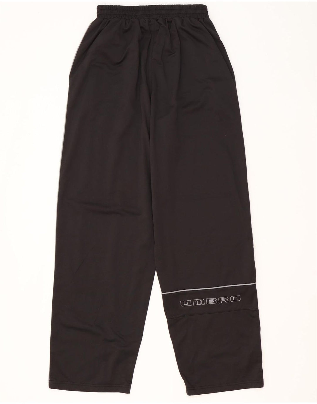 Umbro Mens Graphic Tracksuit Calças Médio Poliéster Preto
