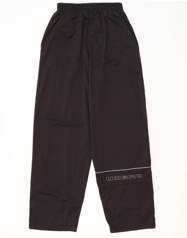Umbro Mens Graphic Tracksuit Calças Médio Poliéster Preto