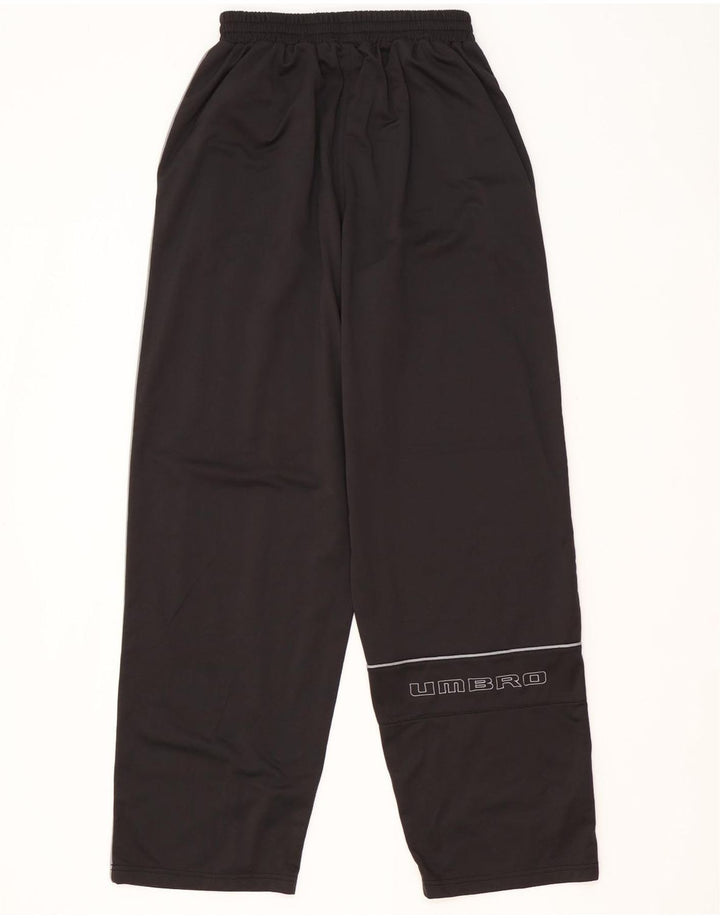 Umbro Mens Graphic Tracksuit Calças Médio Poliéster Preto