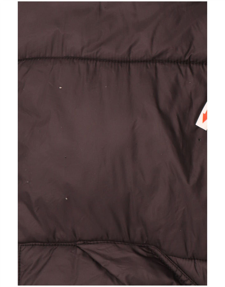 Jaqueta masculina acolchoada com capuz Barbour UK 42 XL poliamida preta