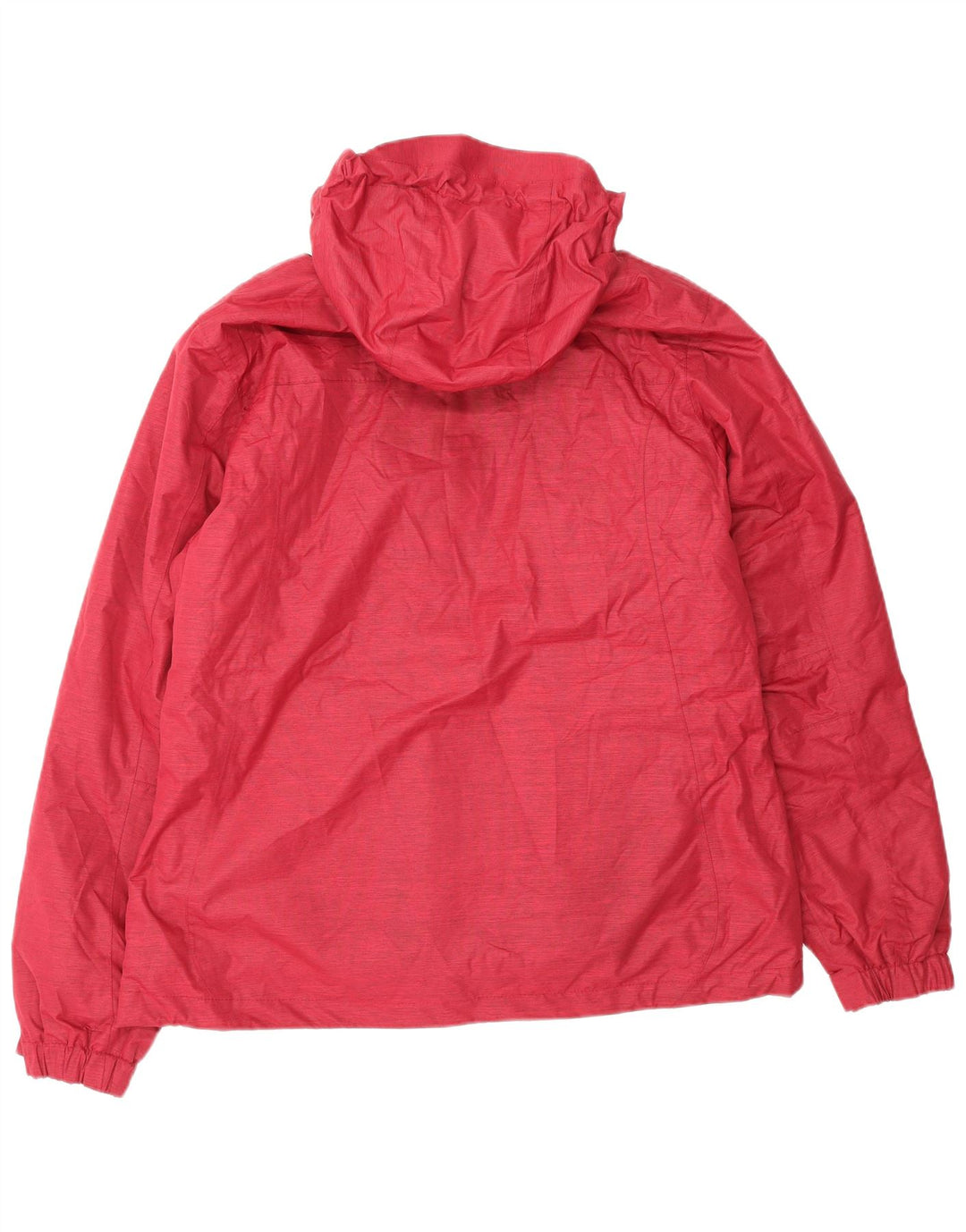 MOUNTAIN WAREHOUSE Womens Hooded Windbreaker Jacket UK 14 Large Red
