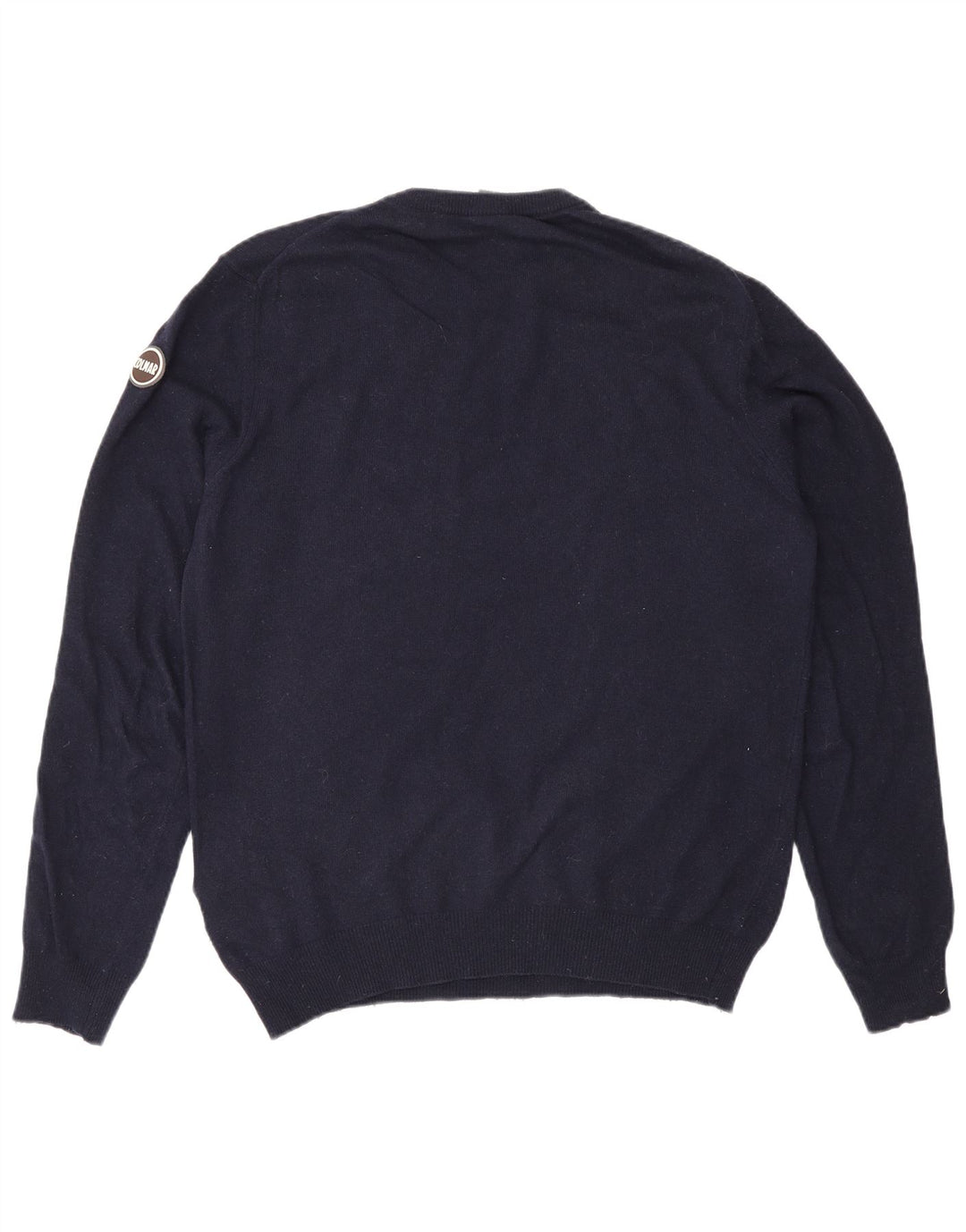 Suéter masculino Colmar com gola redonda, grande poliamida azul marinho