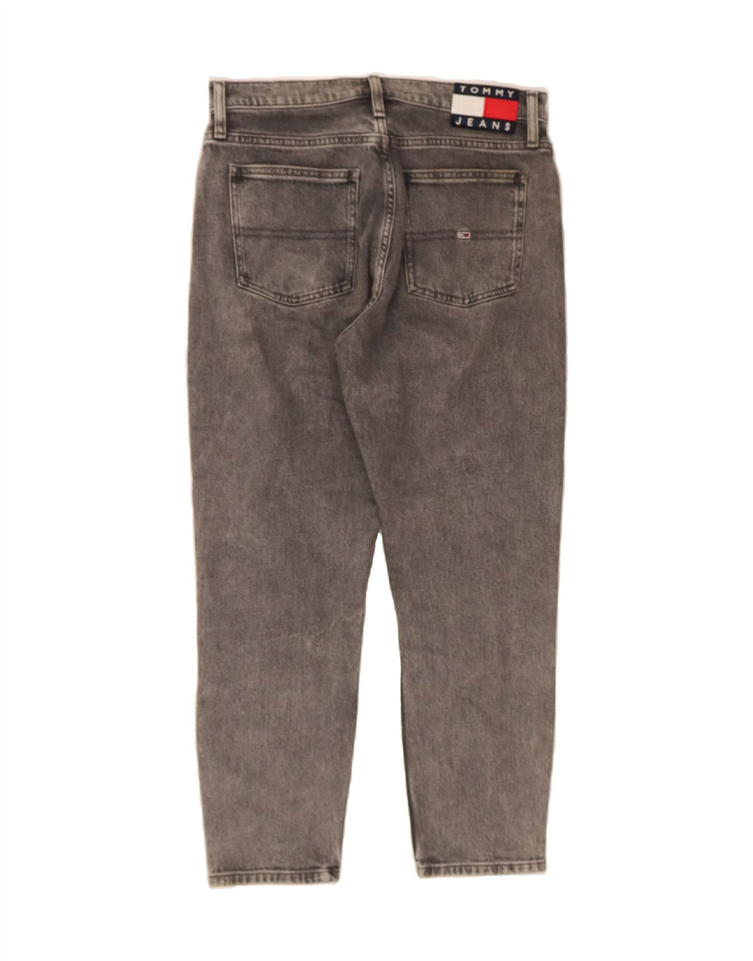 TOMMY HILFIGER Womens Crop Slim Jeans W29 L26 Grey Cotton Vintage Tommy Hilfiger and Second-Hand Tommy Hilfiger from Messina Hembry 