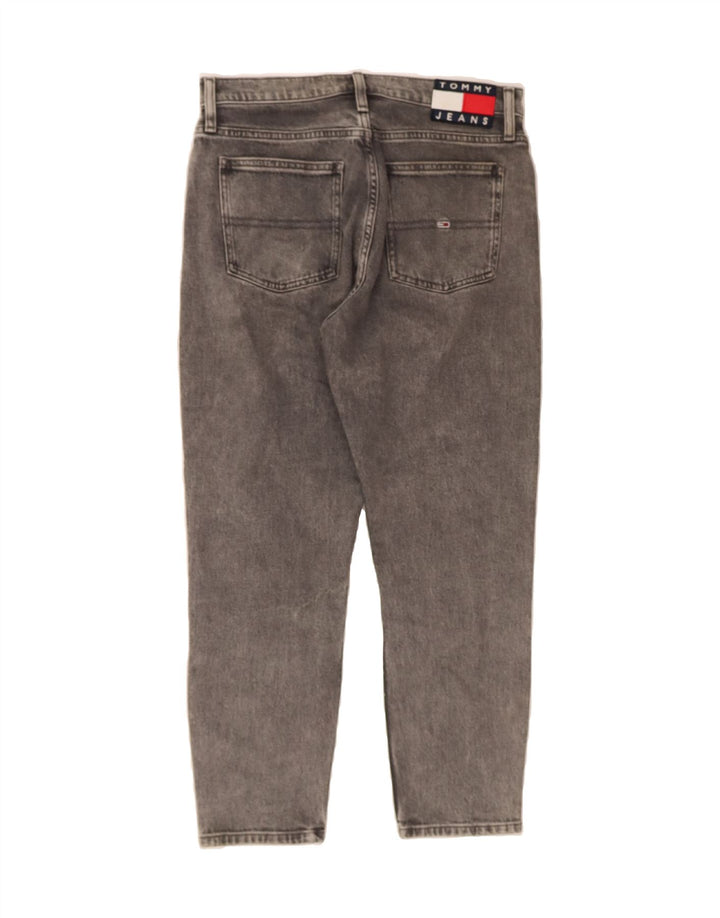 TOMMY HILFIGER Womens Crop Slim Jeans W29 L26 Grey Cotton Vintage Tommy Hilfiger and Second-Hand Tommy Hilfiger from Messina Hembry 