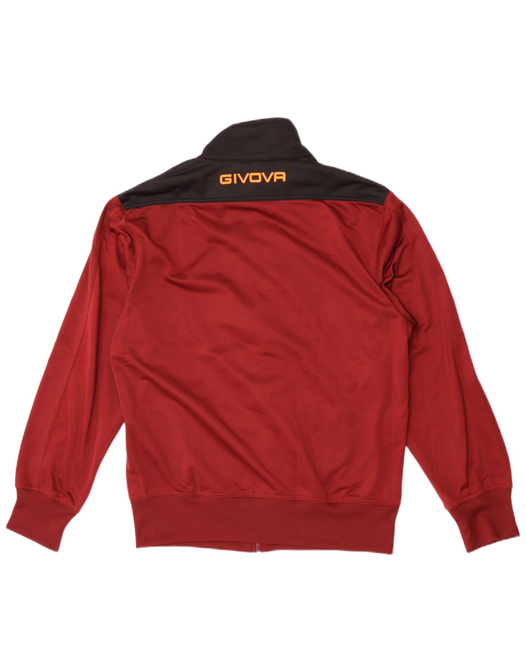 Givova Jaqueta masculina de agasalho gráfico XL Borgonha Colourblock poliéster