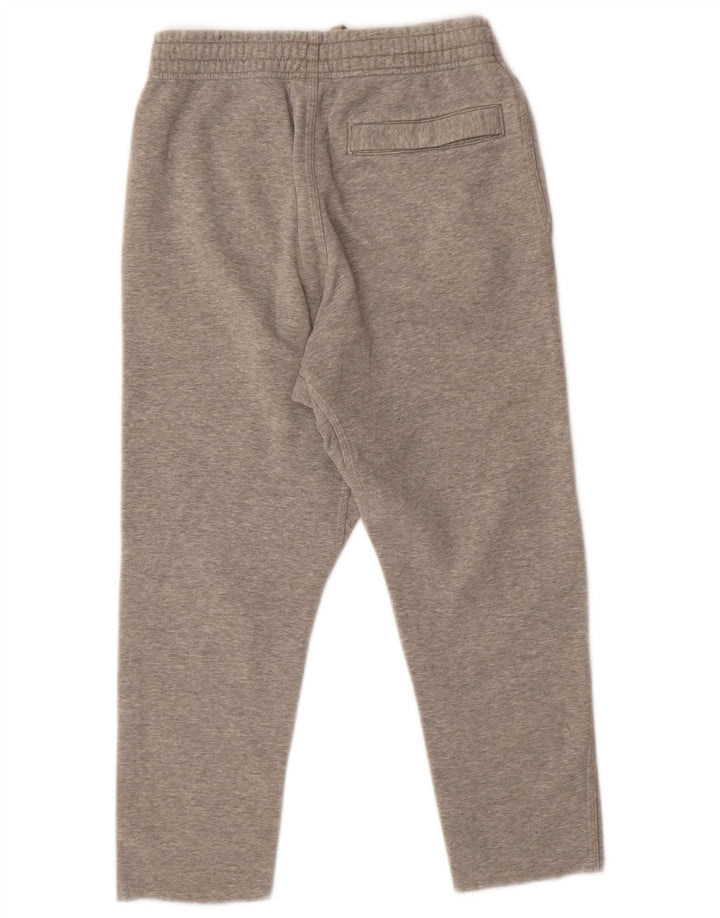 Calça de treino feminina Nike UK 6 XS cinza manchada de algodão