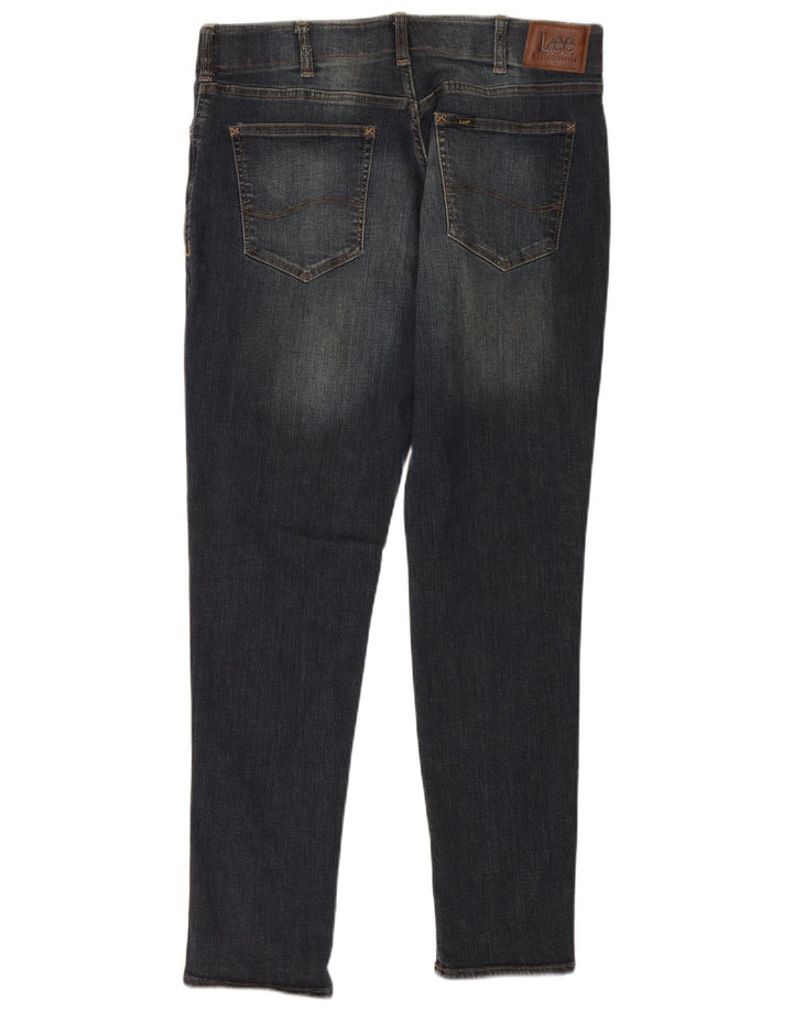 Lee Mens Modern Series Slim Jeans W36 L32 Azul Marinho Algodão