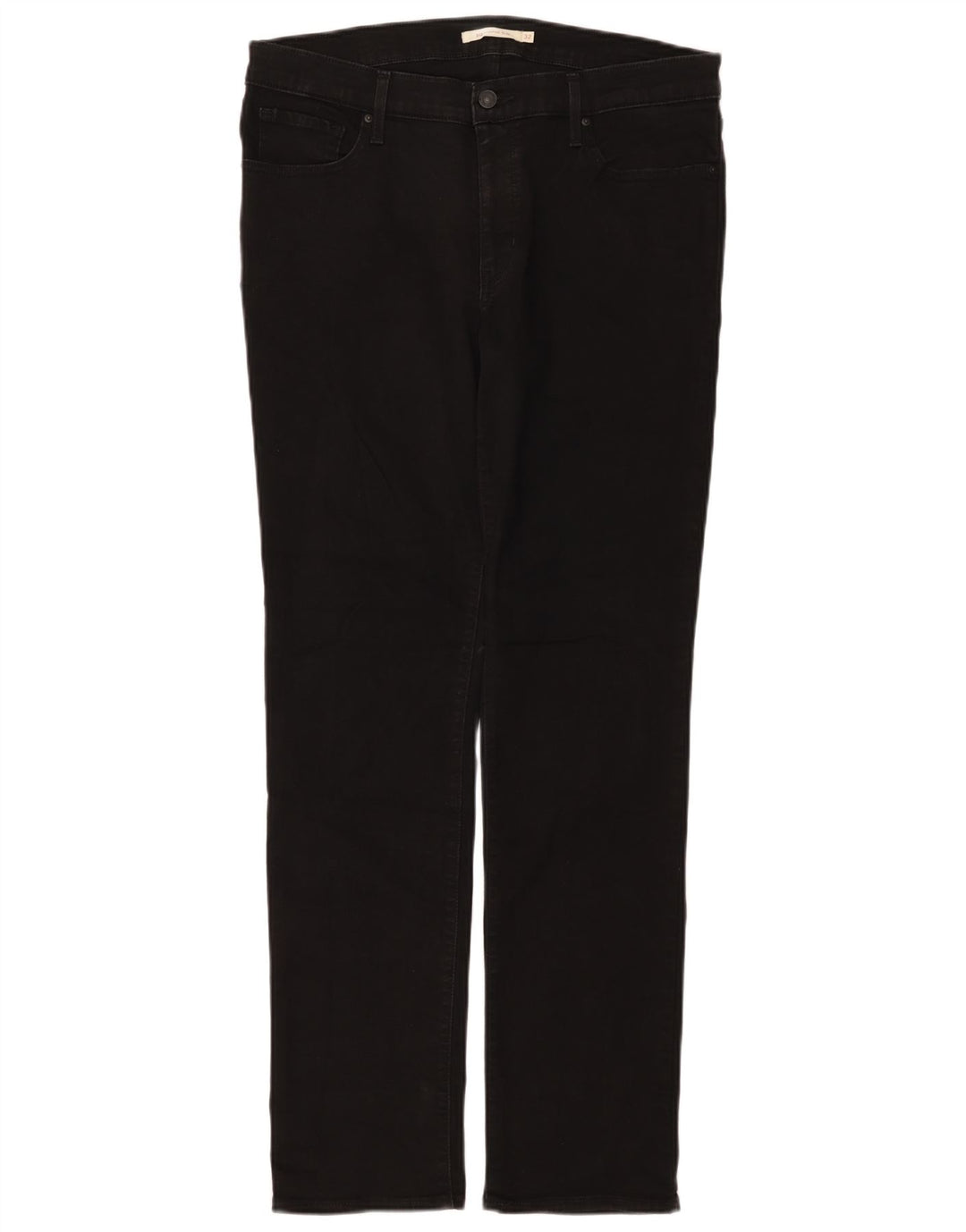 Calça jeans feminina Levi's 312 Shaping Slim W32 L32 algodão preto