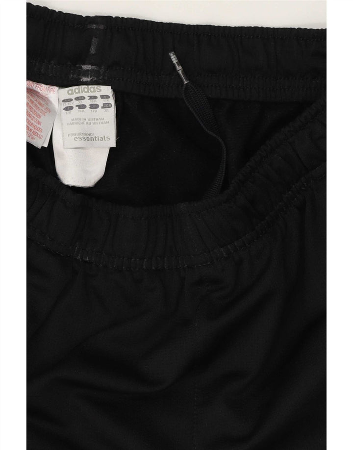Shorts esportivos Adidas meninos 15-16 anos preto poliéster