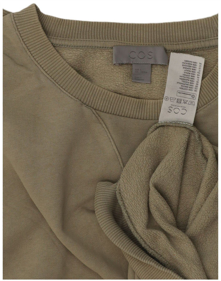 Cos moletom masculino jumper pequeno algodão cáqui