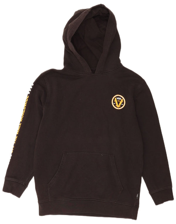Vans feminino gráfico moletom jumper UK 18 XL preto algodão