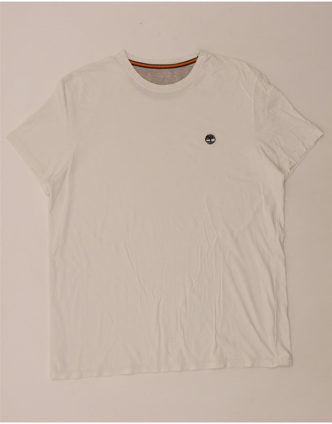 Camiseta masculina Timberland Slim Fit Top 2XL Branco