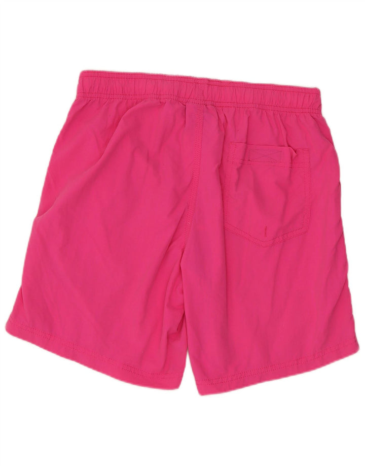 Shorts esportivos gráficos masculinos Champion pequeno rosa nylon