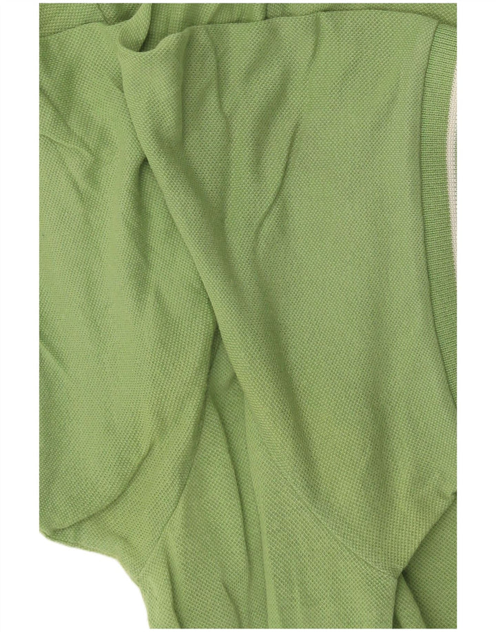 Camisa polo masculina Fred Perry algodão verde médio