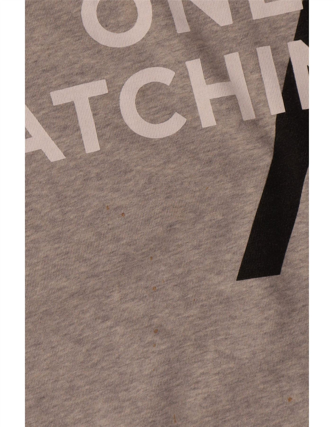 Zara moletom gráfico masculino Jumper XL cinza algodão