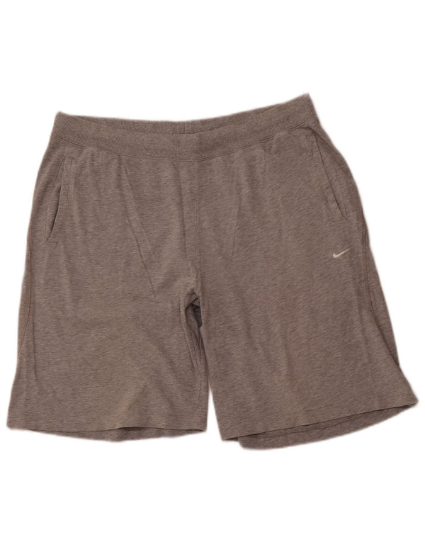 Shorts esportivos masculinos NIKE XL cinza algodão