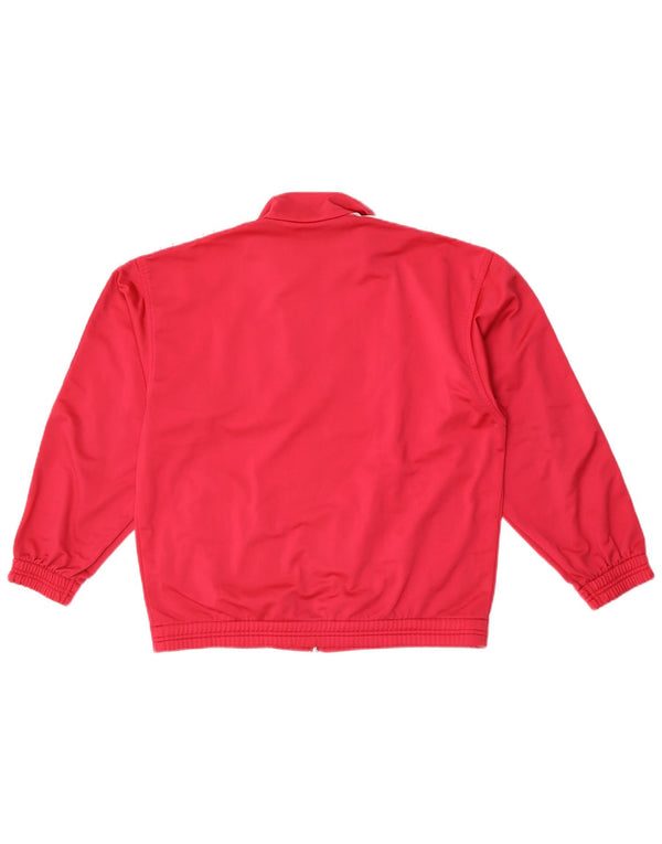 Diadora Mens Graphic Tracksuit Top Jacket UK 34 XS Rosa Colourblock