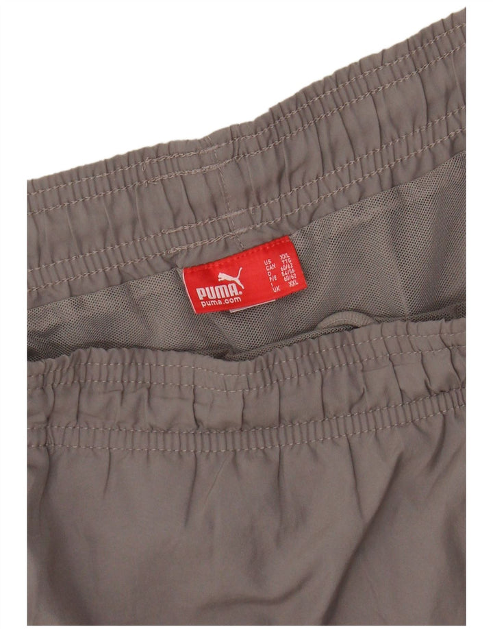 Shorts esportivos masculinos PUMA 2XL cinza