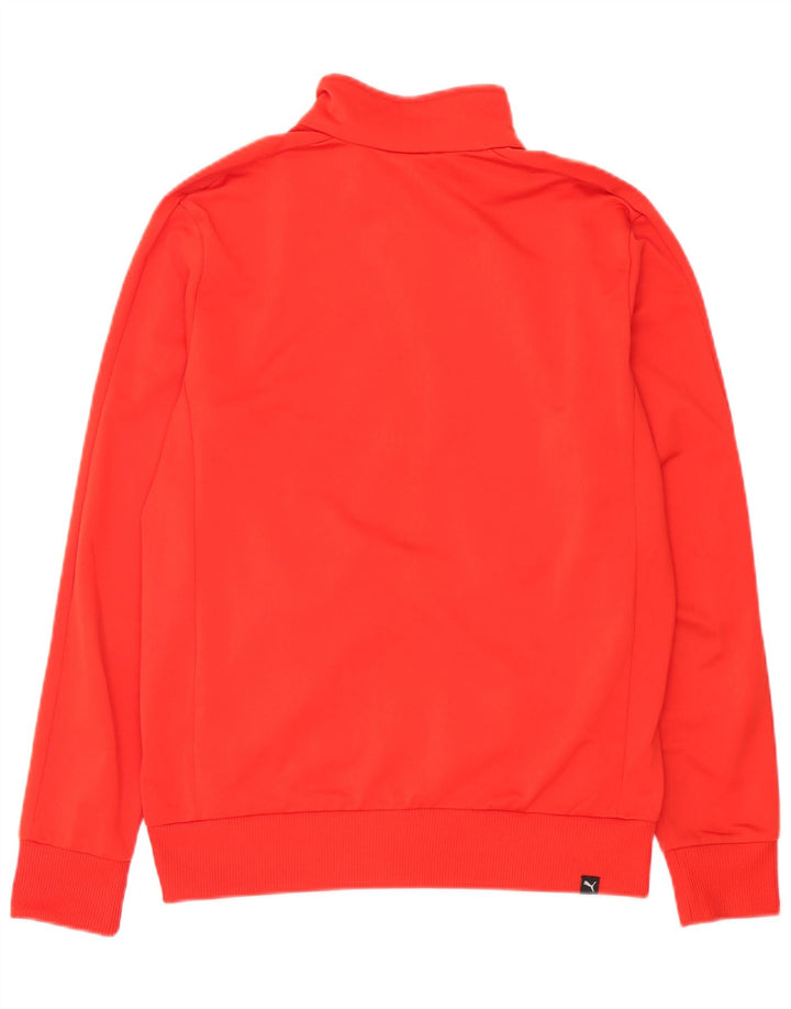 Puma Mens Tracksuit Top Jacket Pequeno Poliéster Vermelho