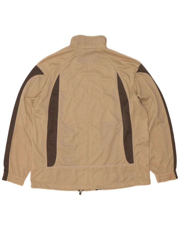 Lotto Mens Treino Top Jaqueta 2XL Poliéster Colourblock Bege
