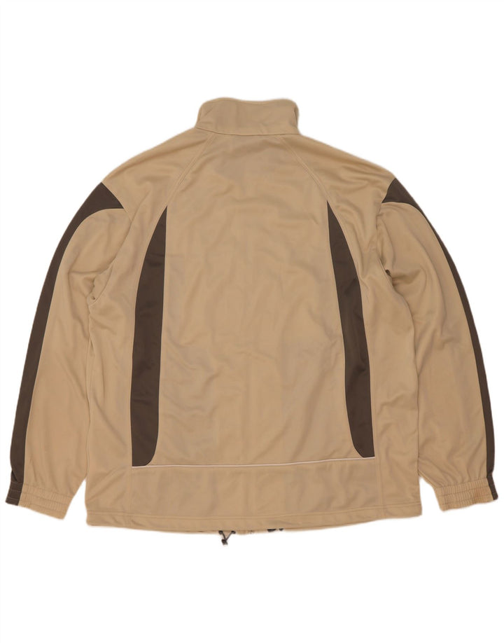 Lotto Mens Treino Top Jaqueta 2XL Poliéster Colourblock Bege