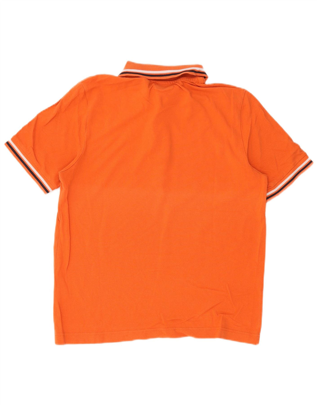Camisa polo masculina KAPPA algodão laranja médio