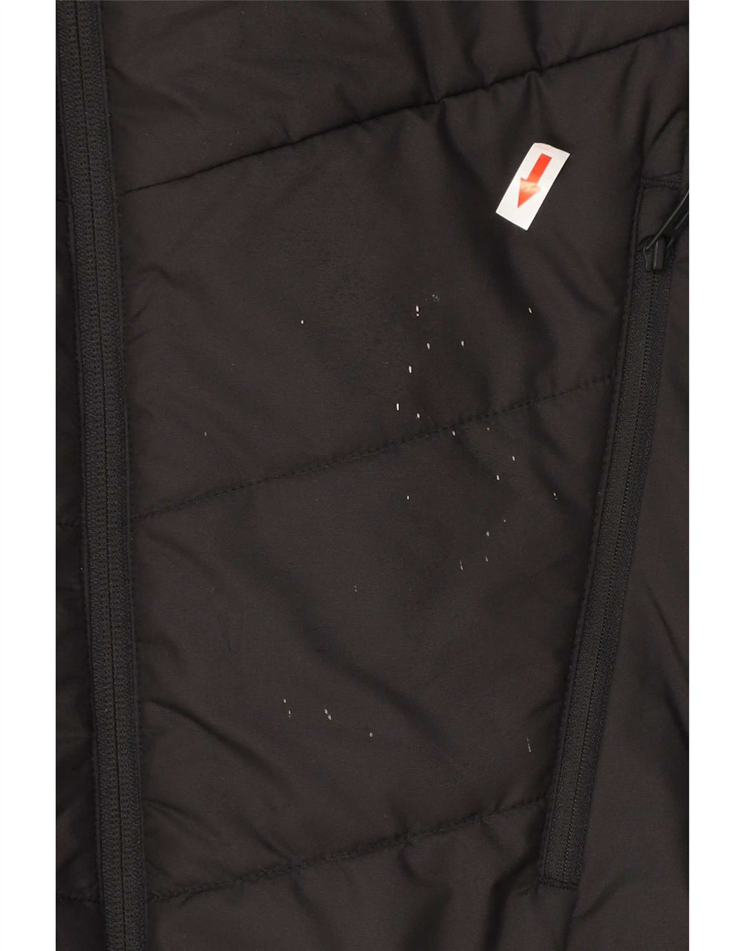 Jaqueta masculina acolchoada com capuz gráfico Puma UK 36 poliéster preto pequeno