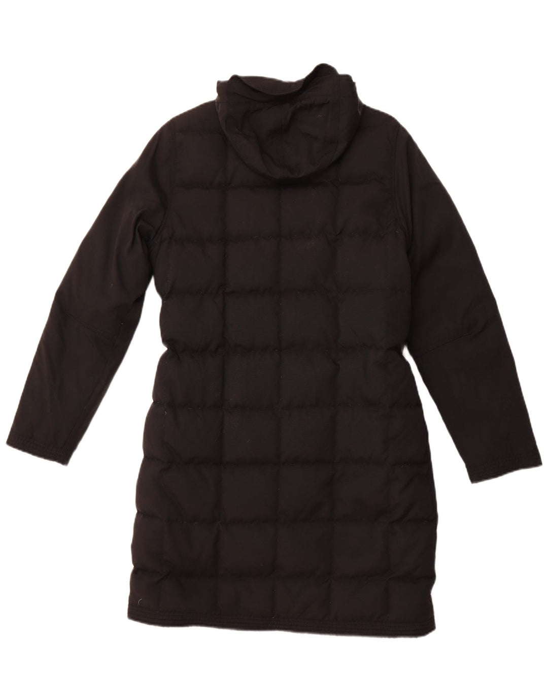 Casaco acolchoado com capuz feminino TIMBERLAND UK 14 médio preto nylon