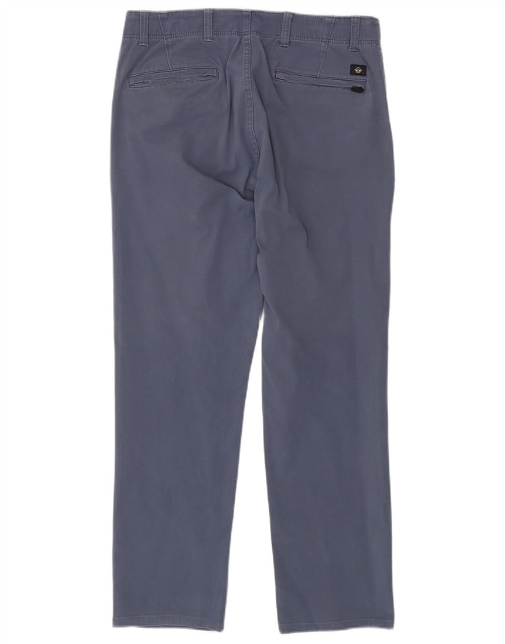 DOCKERS Calça Chino Masculina Reta W31 L28 Algodão Azul