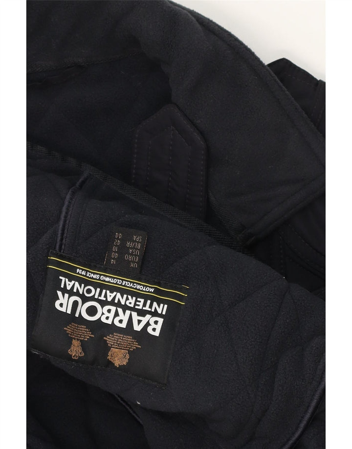 Jaqueta acolchoada feminina Barbour UK 14 grande azul marinho