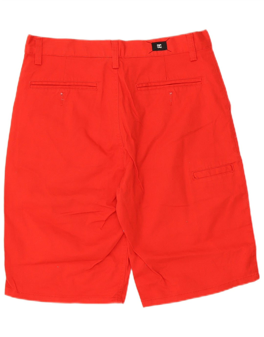 Bermuda masculina DC W28 pequena algodão vermelho
