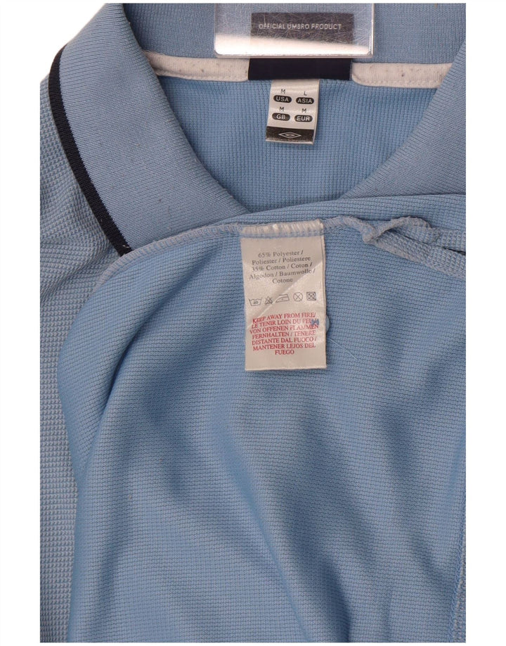 Camisa Polo Masculina Umbro Médio Azul Poliéster