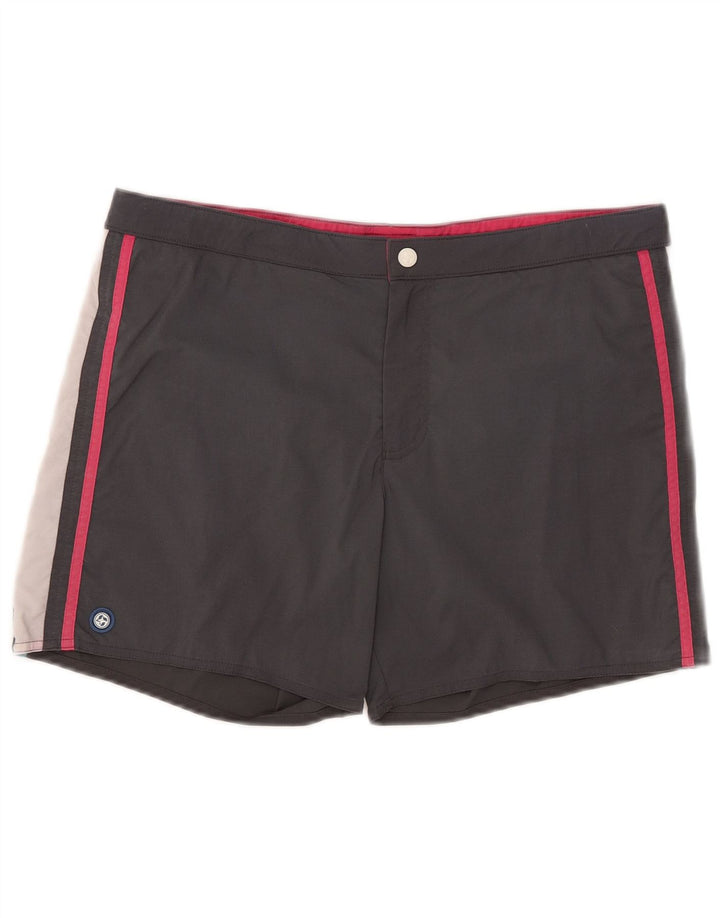 Calções de banho masculinos Colmar EU 52 grande cinza colorblock poliamida