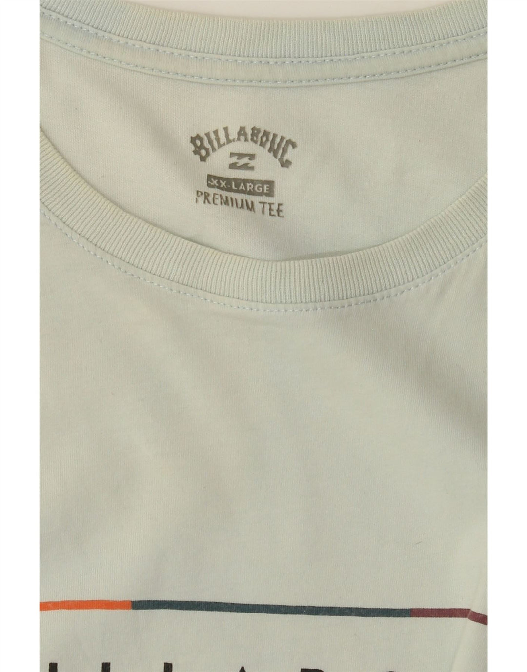 Camiseta gráfica masculina BILLABONG 2XL azul
