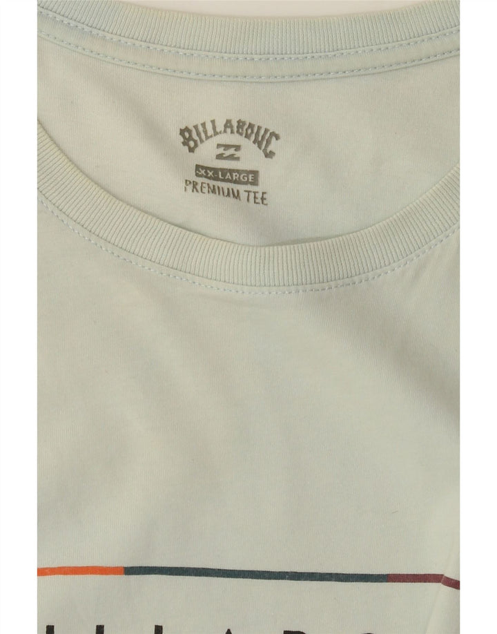 Camiseta gráfica masculina BILLABONG 2XL azul