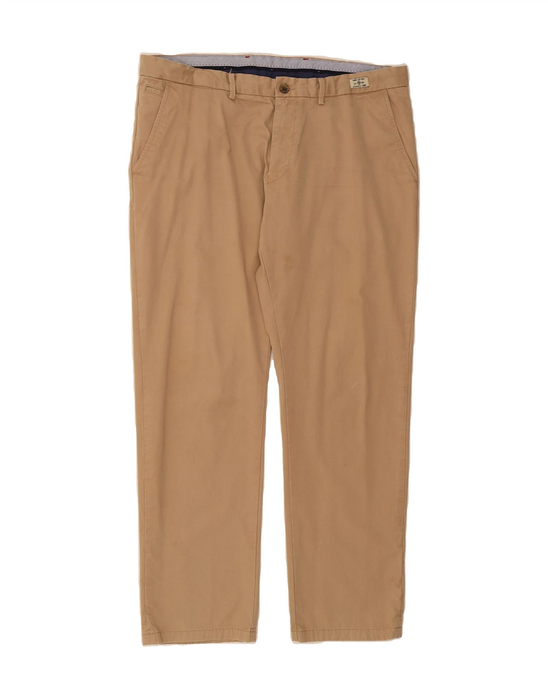 TOMMY HILFIGER Mens Straight Chino Trousers W40 L32 Brown Cotton Vintage Tommy Hilfiger and Second-Hand Tommy Hilfiger from Messina Hembry 