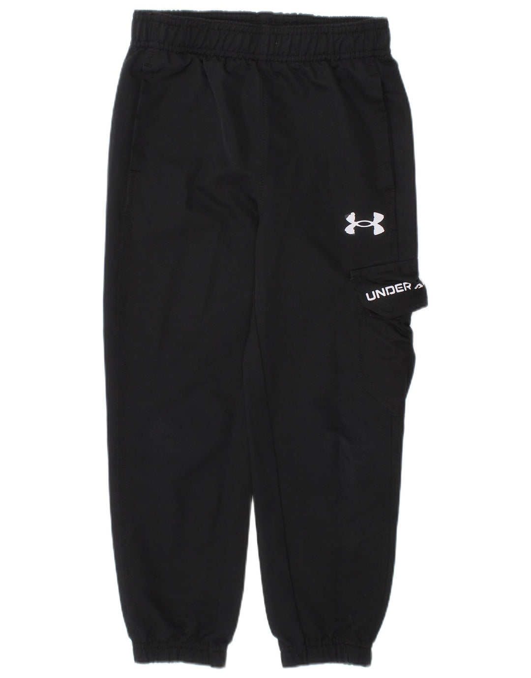UNDER ARMOUR Meninos Calças de treino gráfico Joggers 3-4 anos pretos