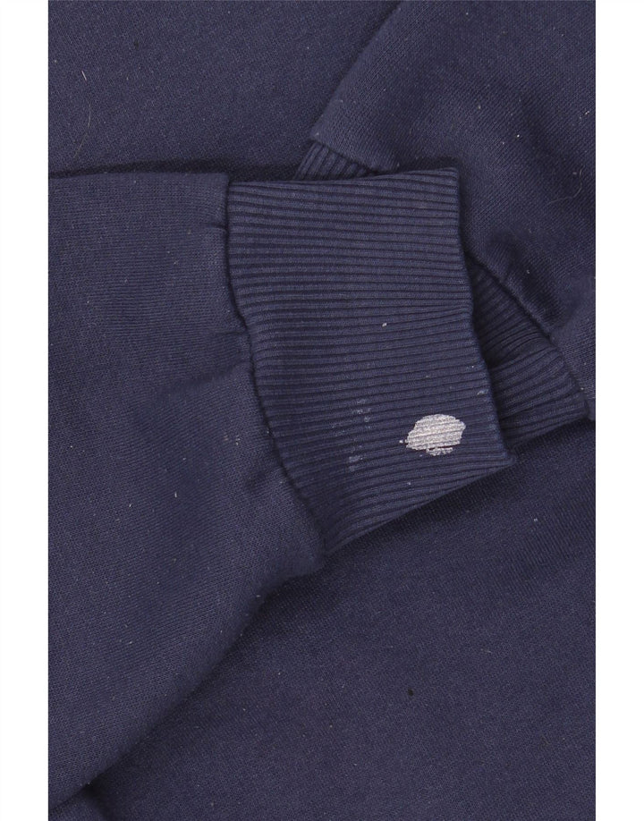 Suéter gráfico feminino UMBRO Reino Unido 14 poliéster azul marinho médio