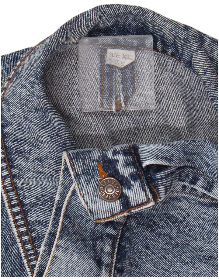 Jaqueta jeans masculina Diesel UK 42 XL azul