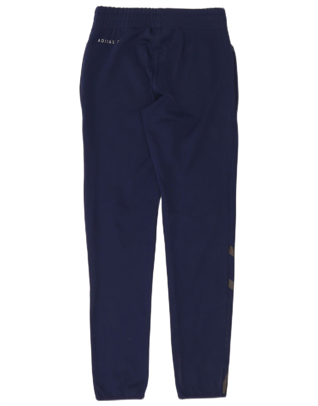 Calça de treino masculina Adidas Graphic pequena azul marinho poliéster