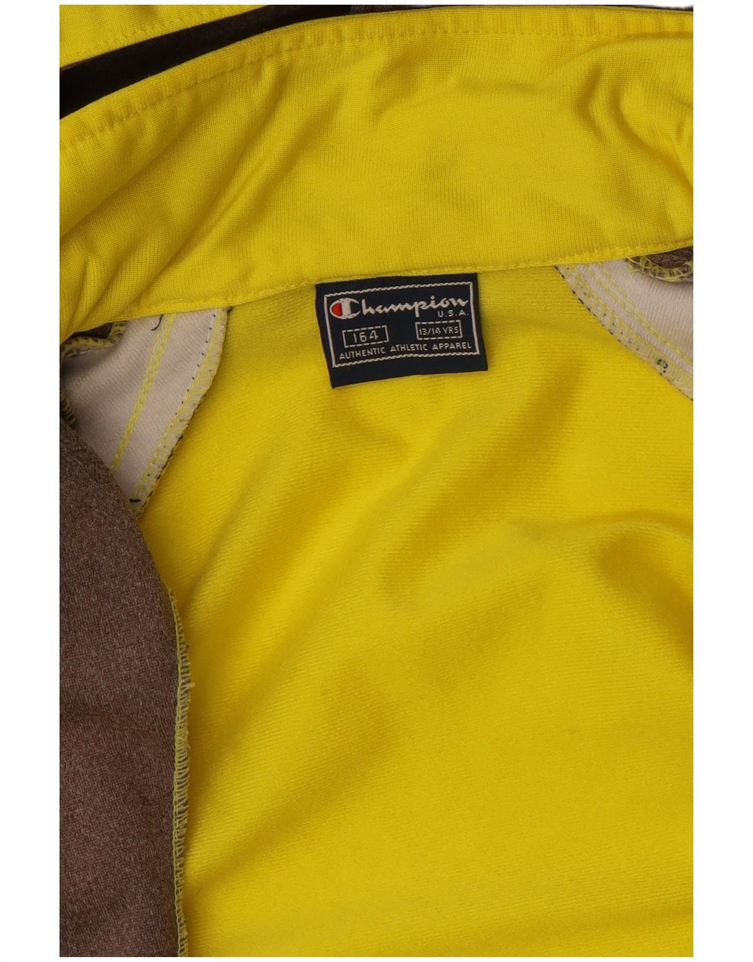 CHAMPION Meninos jaqueta de treino gráfico oversized 13-14 anos amarelo