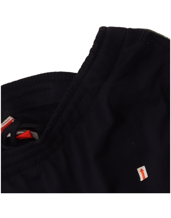 Calça de treino masculina PUMA XL azul marinho colorblock