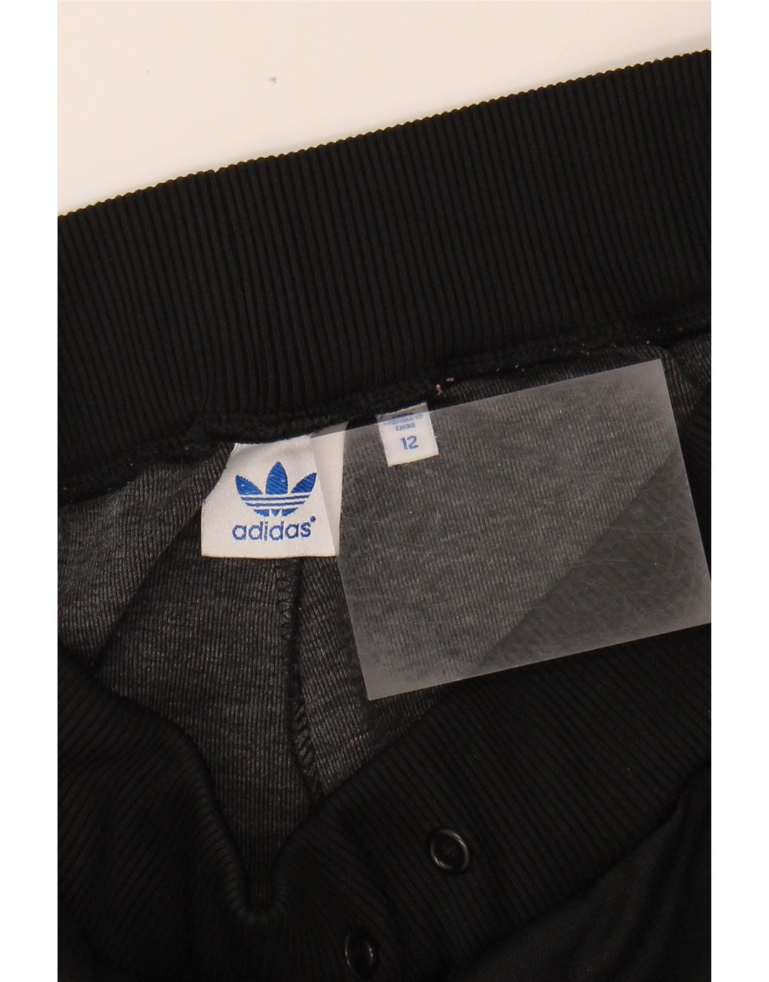 Calça de treino feminina Adidas Joggers UK 12 poliéster preto médio