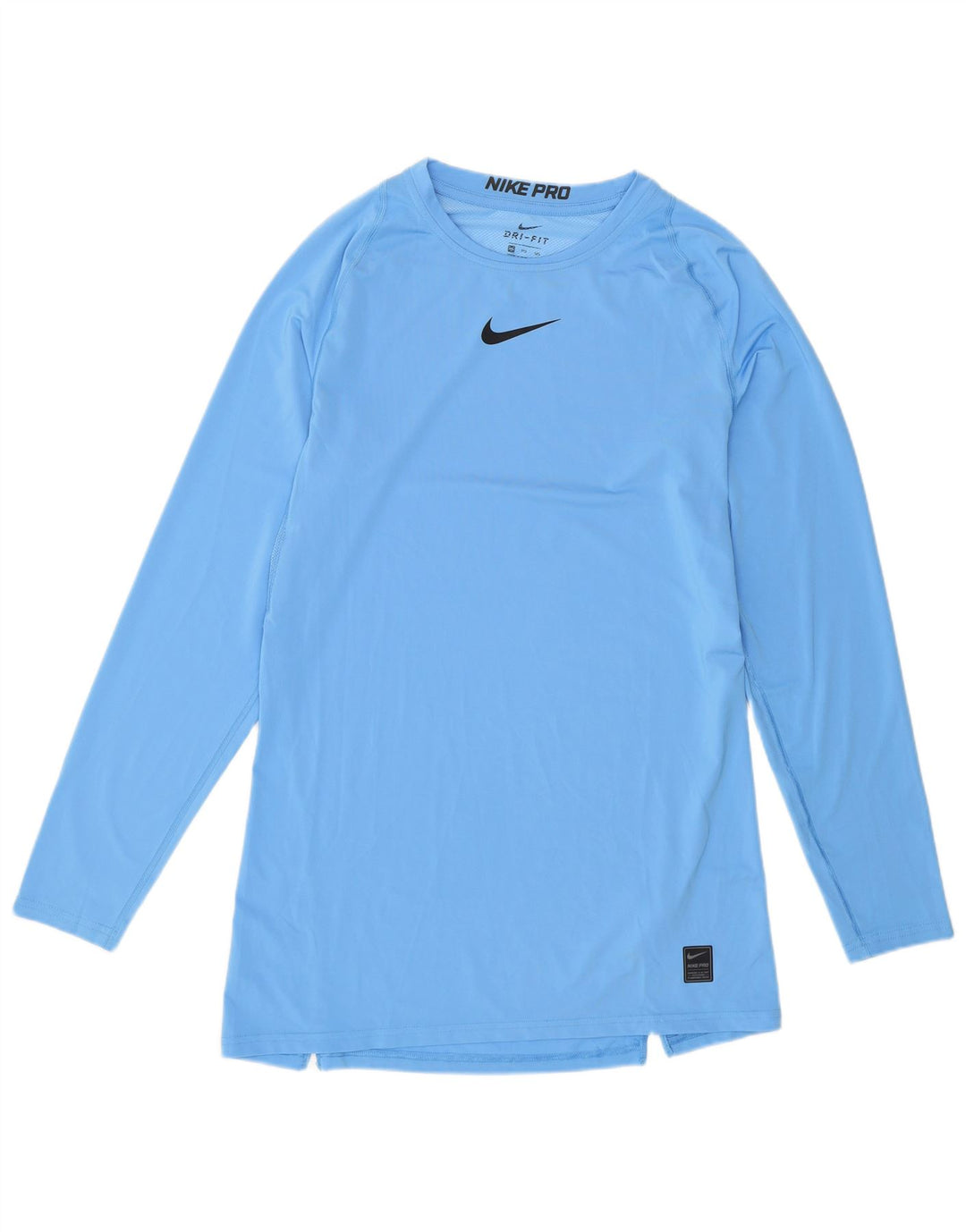 Nike Mens Dri Fit Top Manga Longa 2XL Azul Poliéster