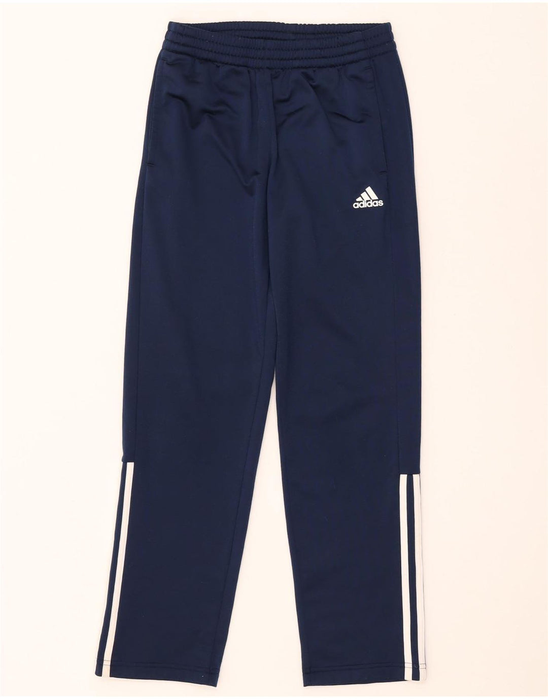 Calças de treino Adidas menino 11-12 anos azul marinho poliéster